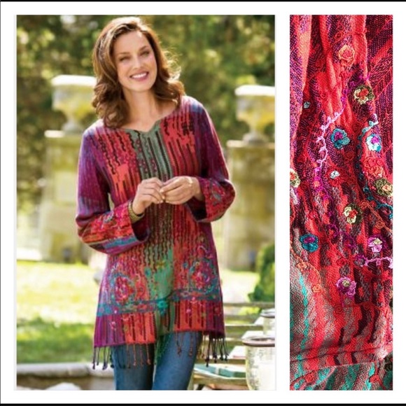 Madagascar Embroidered Tunic 